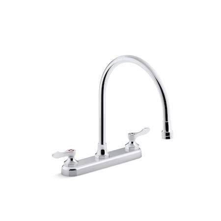 Kohler Triton Bowe 8  Kitc Fct-Gneck Lever 810T70-4AHA-CP